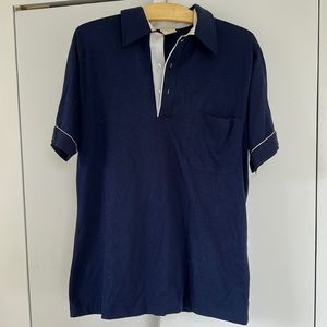 Vintage Men’s Bowling Polo Shirt Medium 100% Authentic! Hilton Athletic Apparel